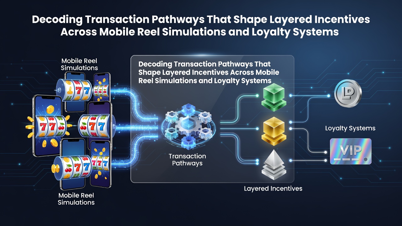 Visualisierung von Transaktionspfaden in mobilen Walzensimulationen mit integrierten Loyalitätsebenen